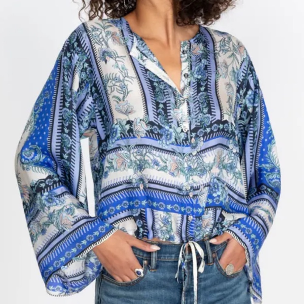 Johnny Was Revive Jacky Top, Multi, S